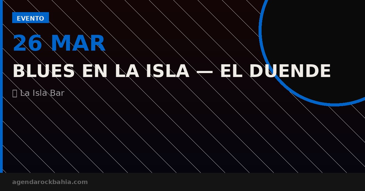 Blues en La Isla — El Duende